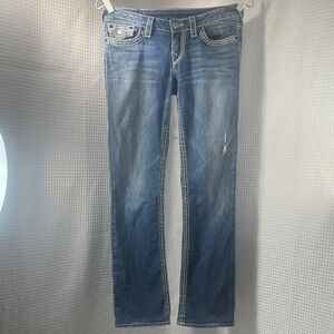 True Religion Women's Distressed Blue Jeans- size 29